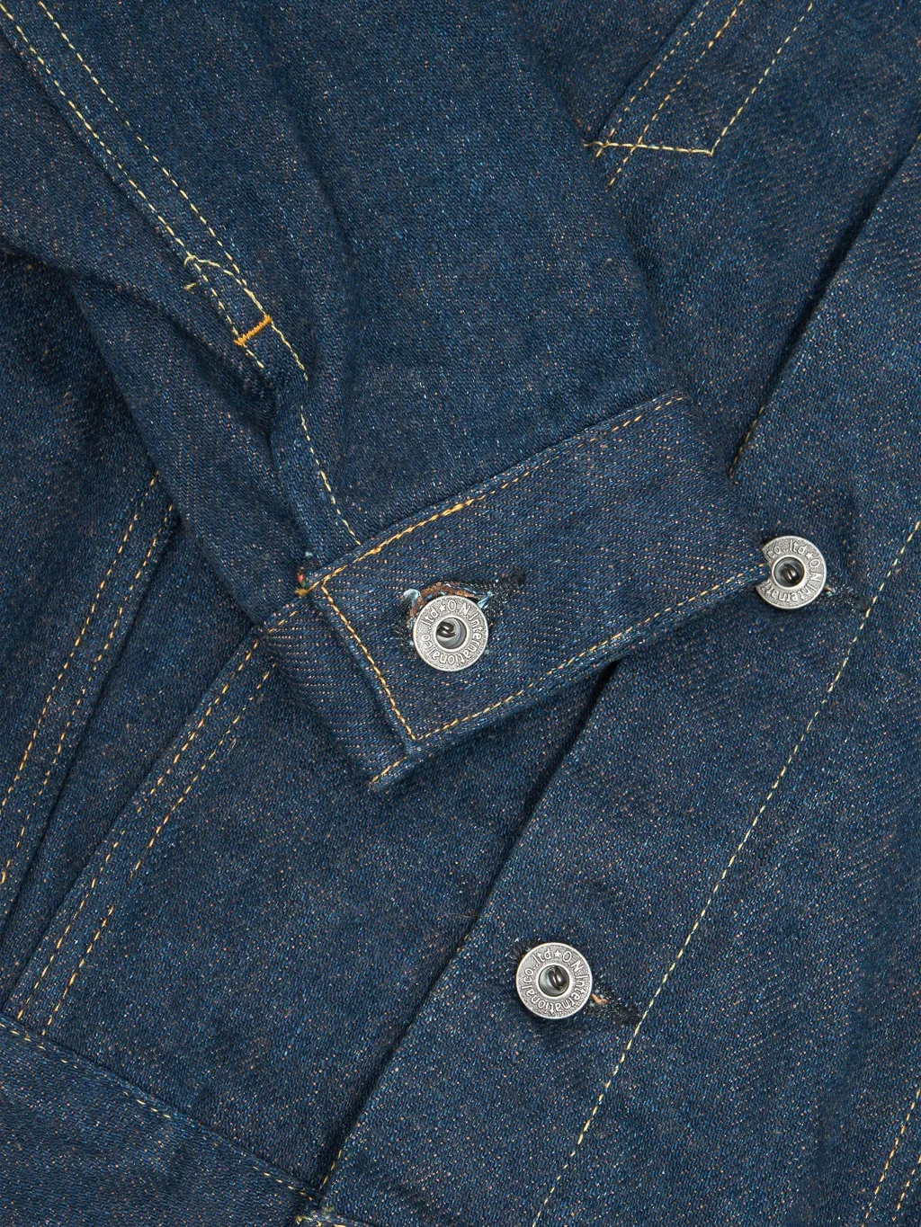 ONI Denim 02527P-KAKBR Secret Denim Kabuki Kakishibu Brown Premium 20oz Type III Jacket