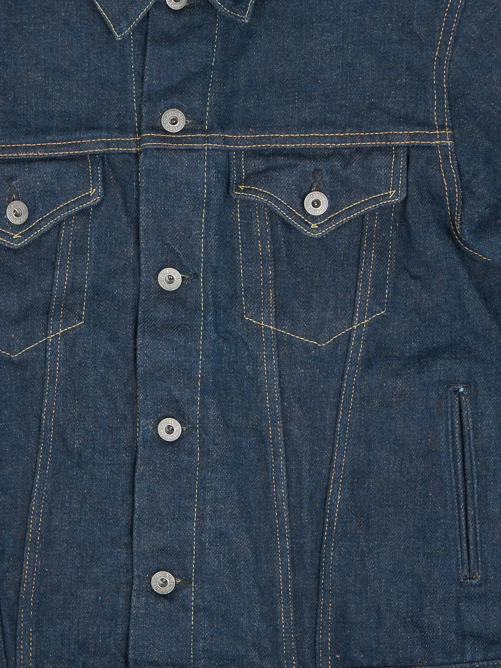 ONI Denim 02527P-KAKBR Secret Denim Kabuki Kakishibu Brown Premium 20oz Type III Jacket