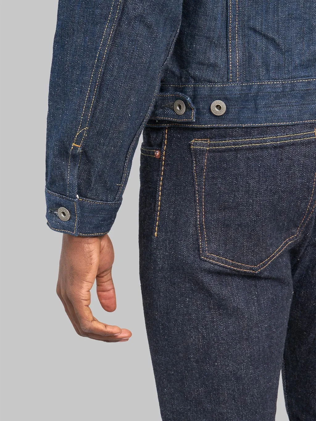 ONI Denim 02527P "Kiwami" 16oz Natural Indigo Type III Jacket
