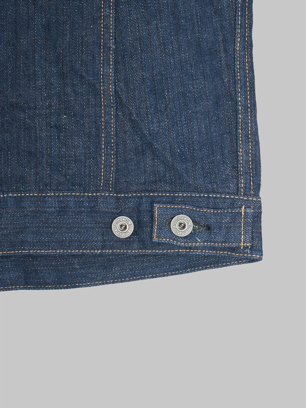 ONI Denim 02527P "Kiwami" 16oz Natural Indigo Type III Jacket