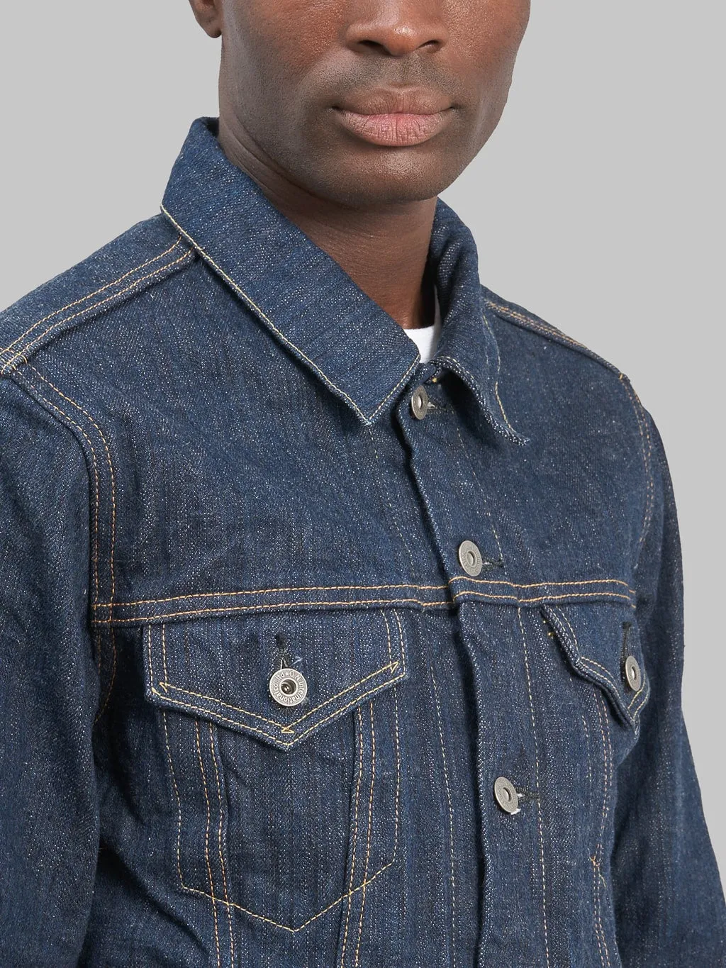 ONI Denim 02527P "Kiwami" 16oz Natural Indigo Type III Jacket