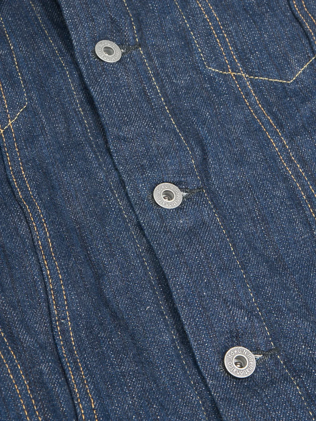 ONI Denim 02527P "Kiwami" 16oz Natural Indigo Type III Jacket