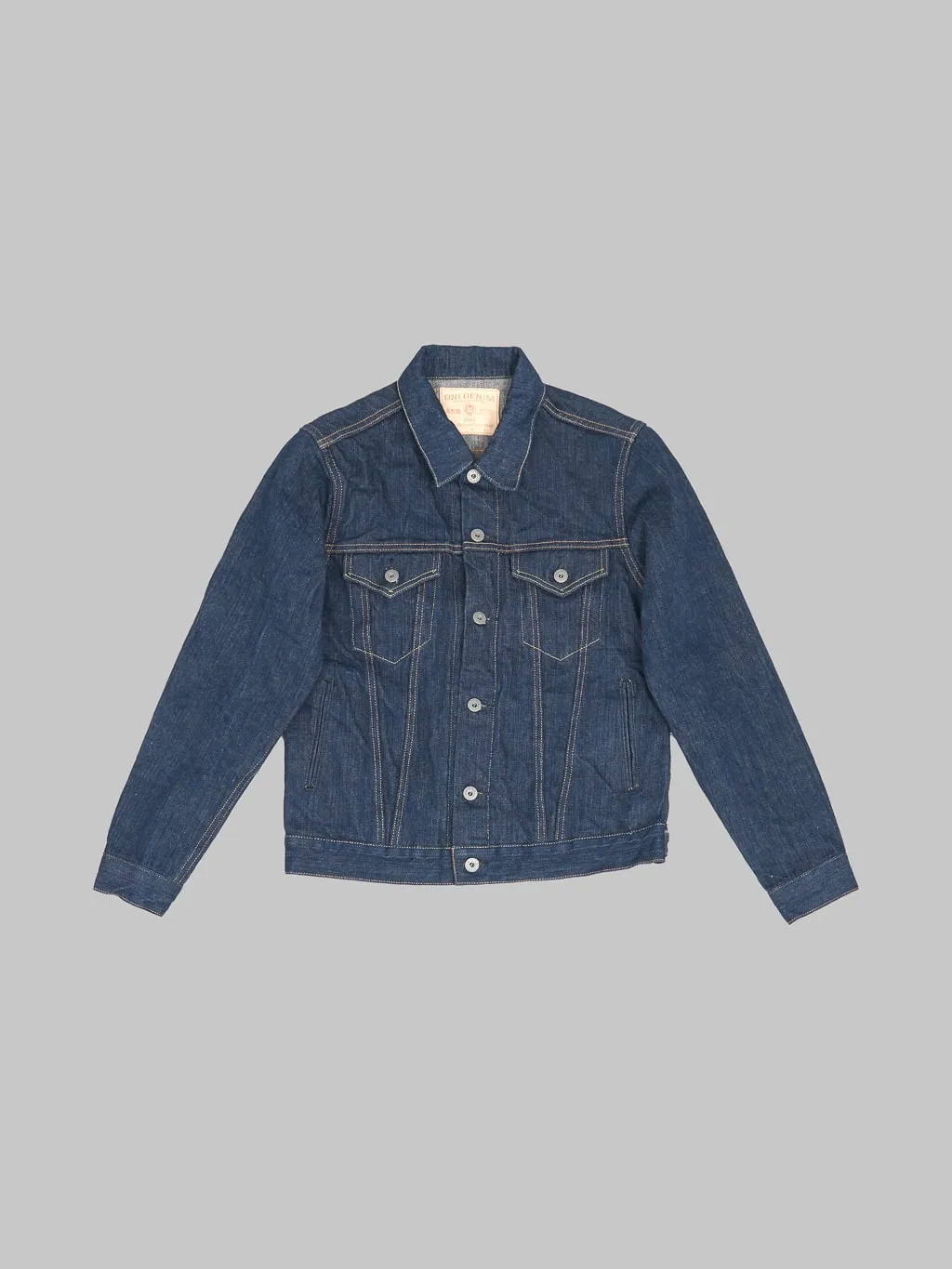 ONI Denim 02527P "Kiwami" 16oz Natural Indigo Type III Jacket