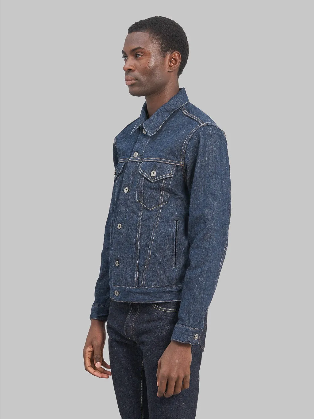 ONI Denim 02527P "Kiwami" 16oz Natural Indigo Type III Jacket