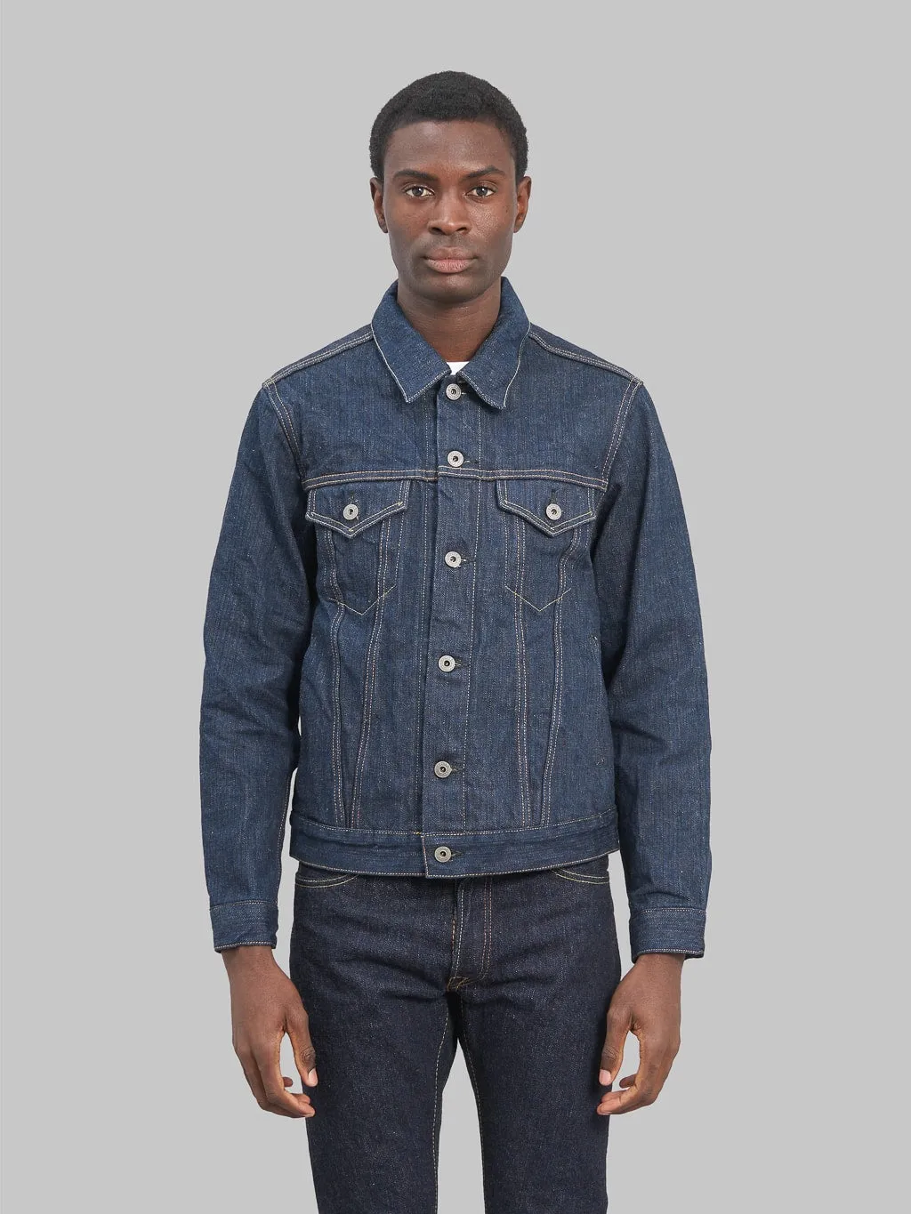 ONI Denim 02527P "Kiwami" 16oz Natural Indigo Type III Jacket