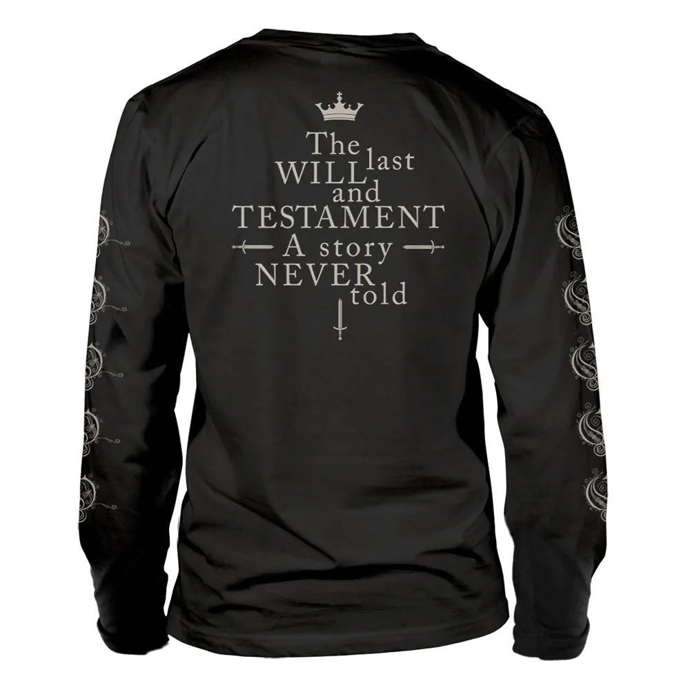 Opeth "The Last Will And Testament" Black Long Sleeve T shirt