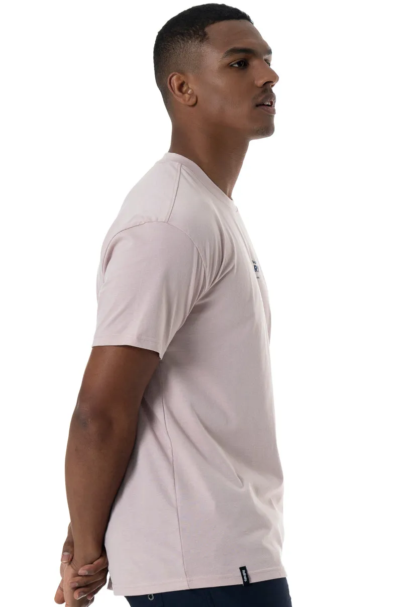 Oversized Branded T-Shirt _ 151898 _ Dusty Pink
