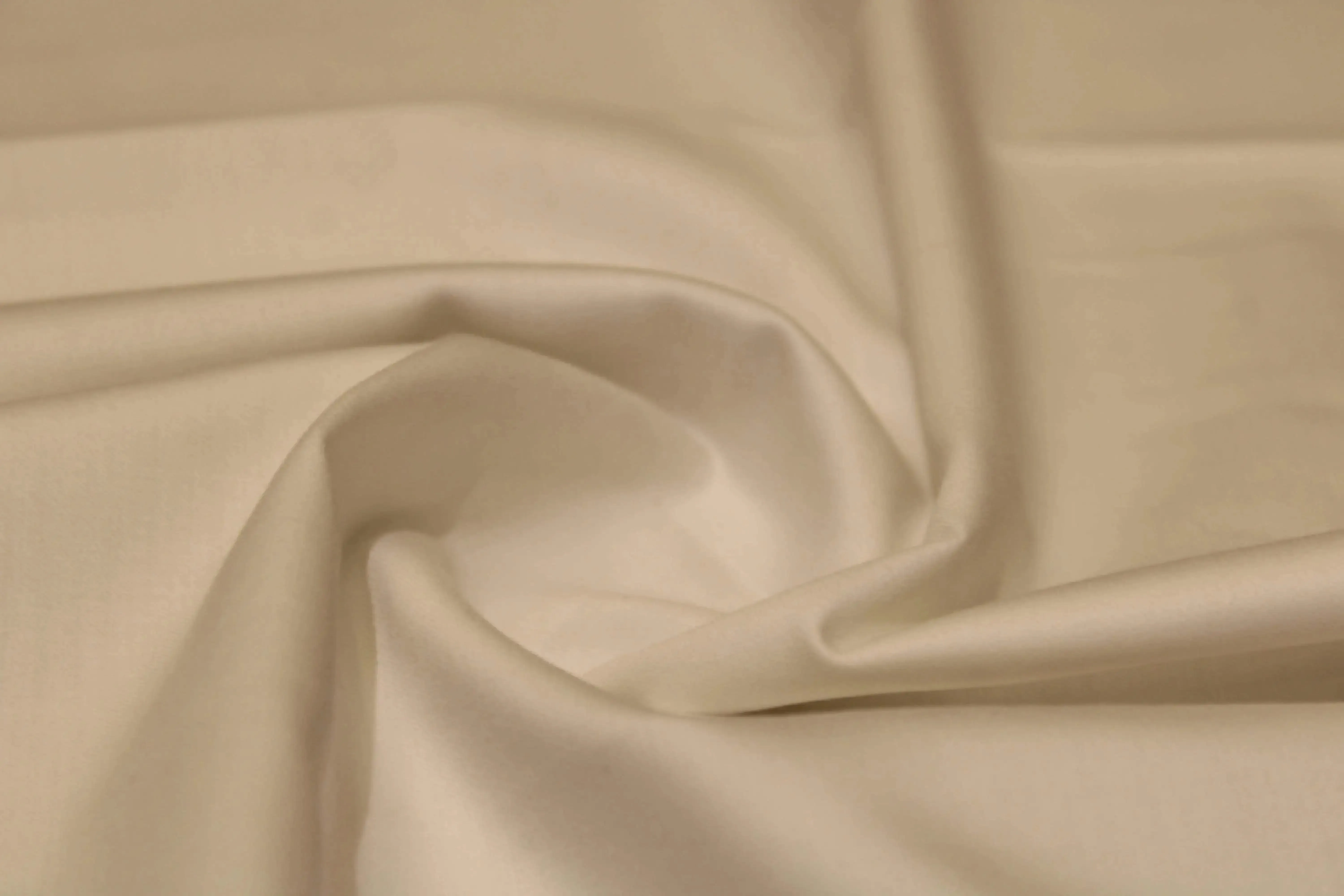 Plain White Dyeable Cotton Satin Fabric