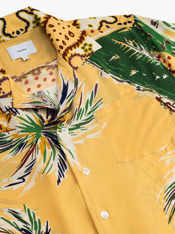 Rhude Palmina Silk Shirt Multi