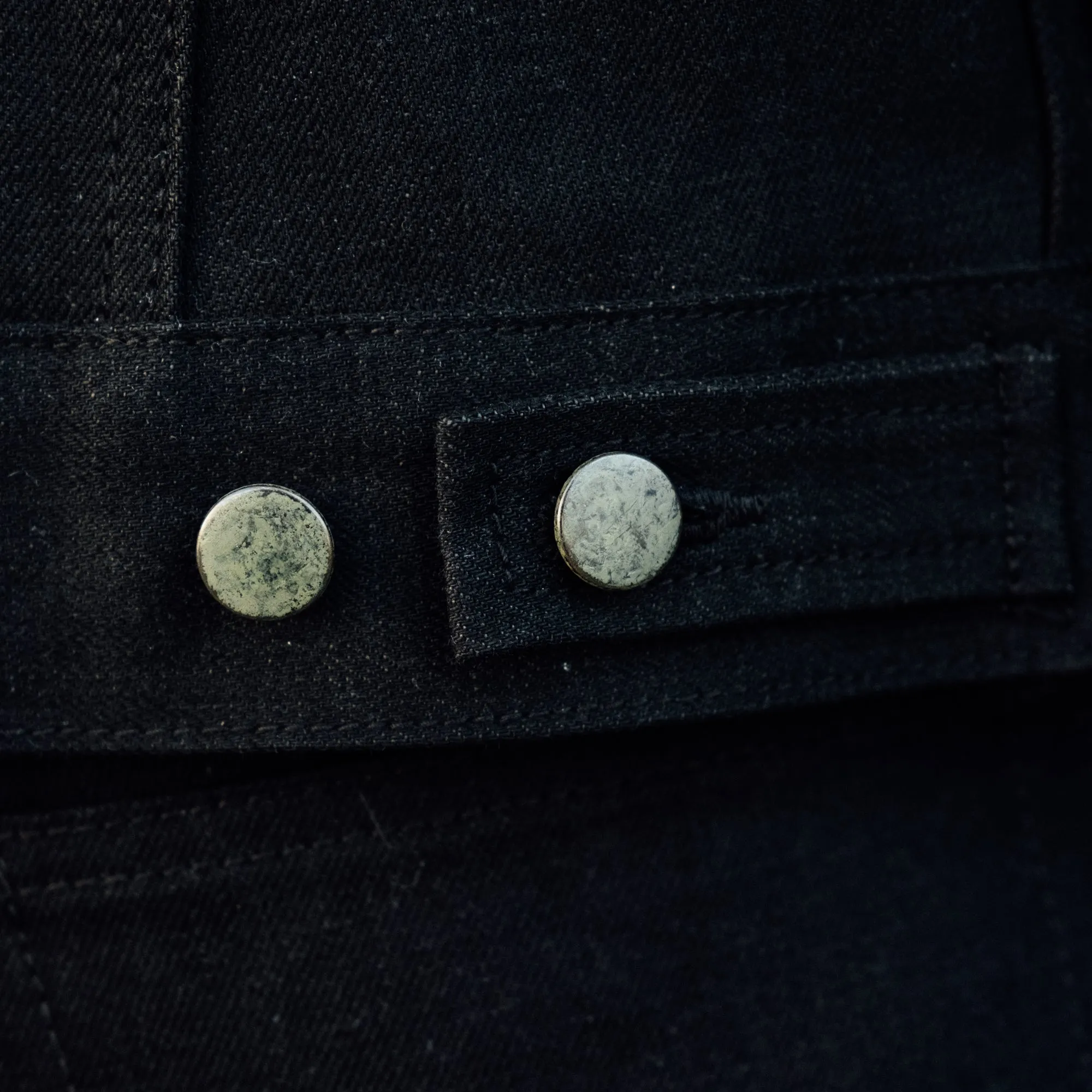 Schaeffers Sulphur Black Heavyweight 15oz Denim Jacket