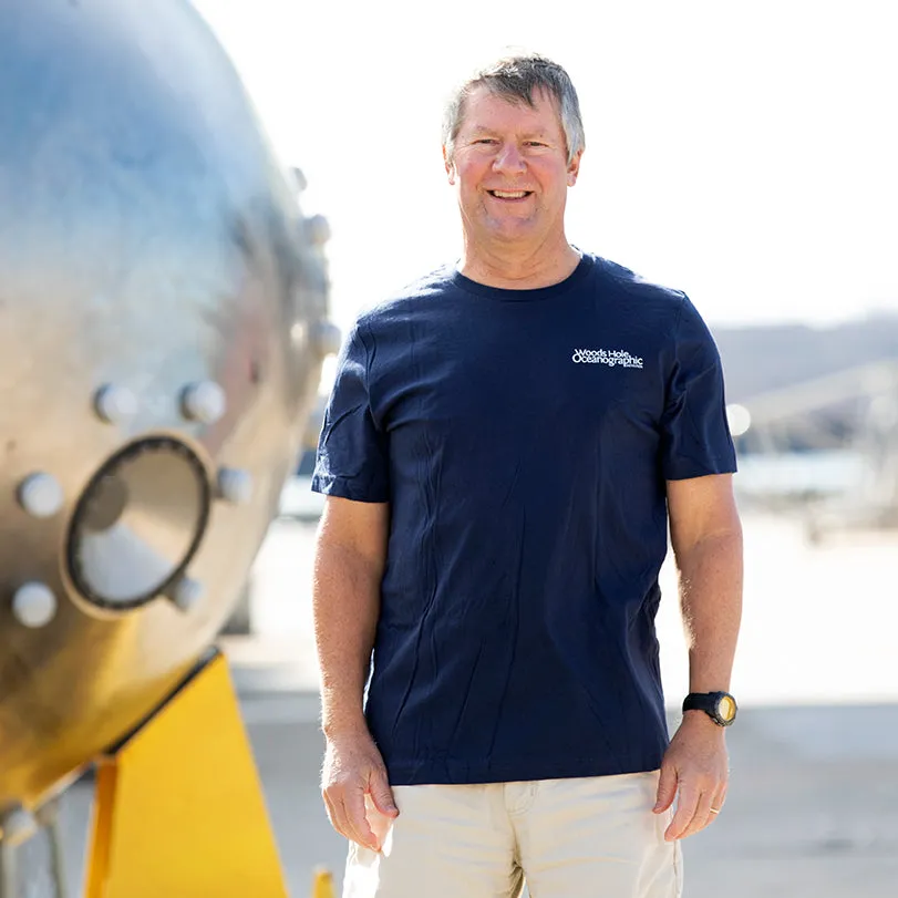 Navy Take A Breath T-Shirt - Relaxed Fit