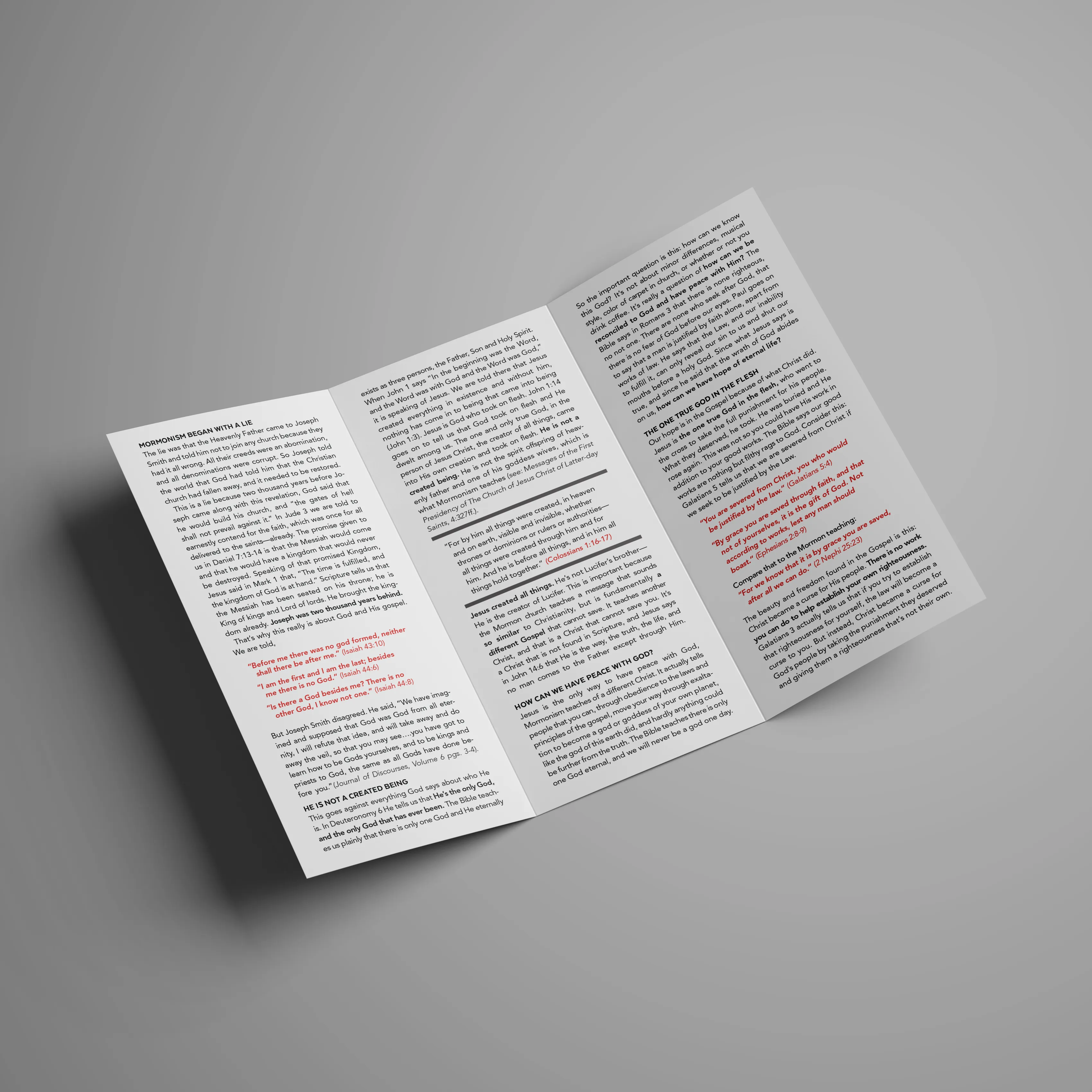 The Gospel for Mormons | Tract