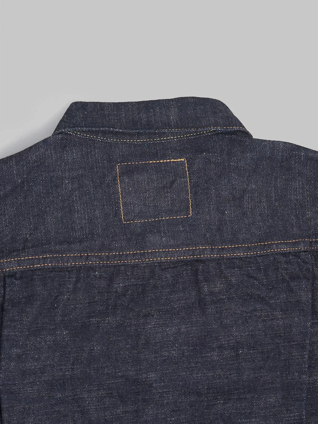 The Strike Gold SGJ50S 15oz Slub Grey Weft Type II Denim Jacket