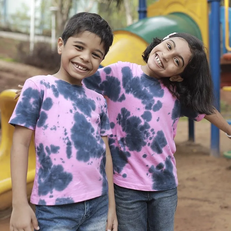 Tie Dye Kids Tshirt - Cotton Candy