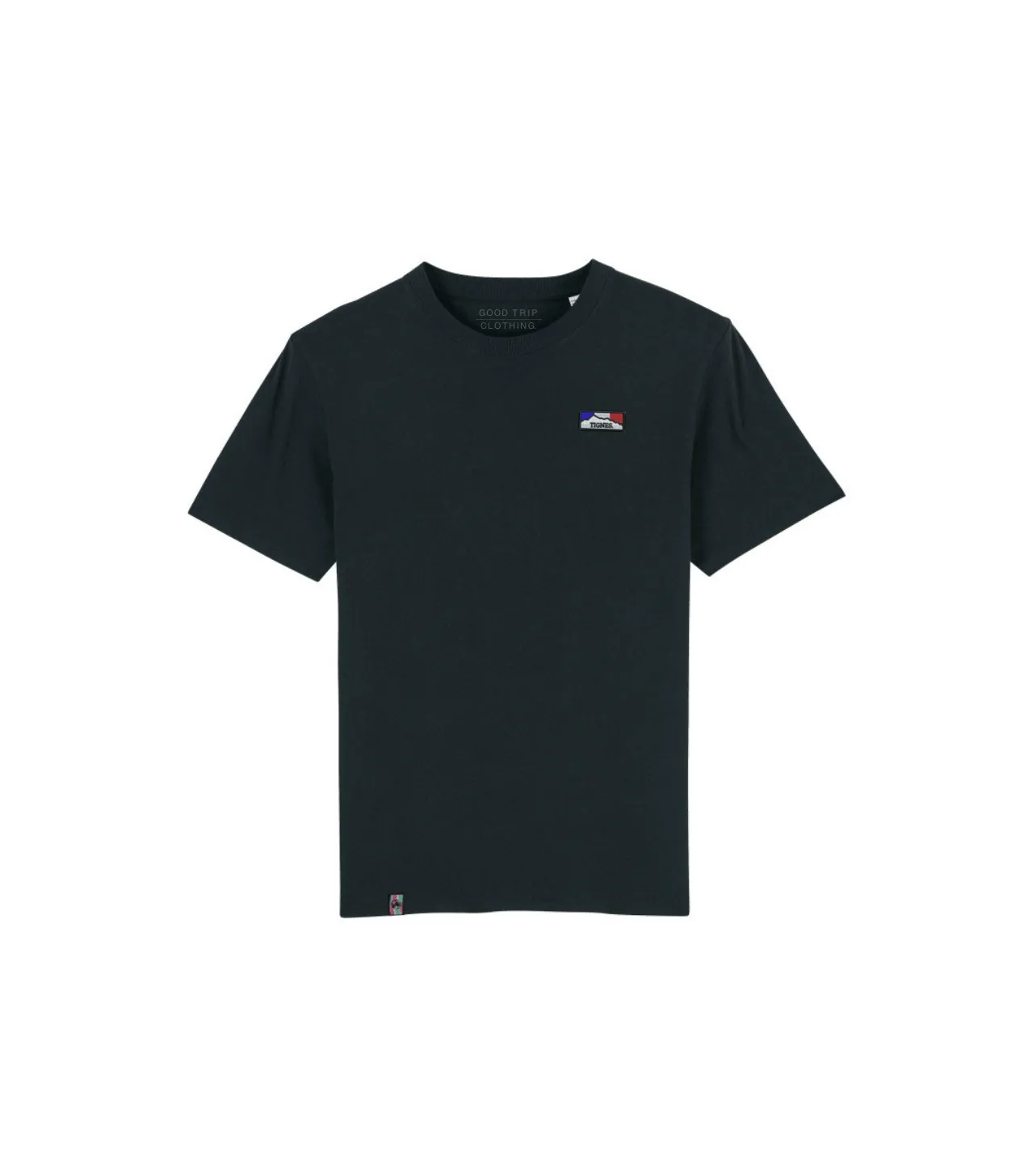 Tignes T-Shirt | Men's Relaxed Fit | 100% Organic Cotton.