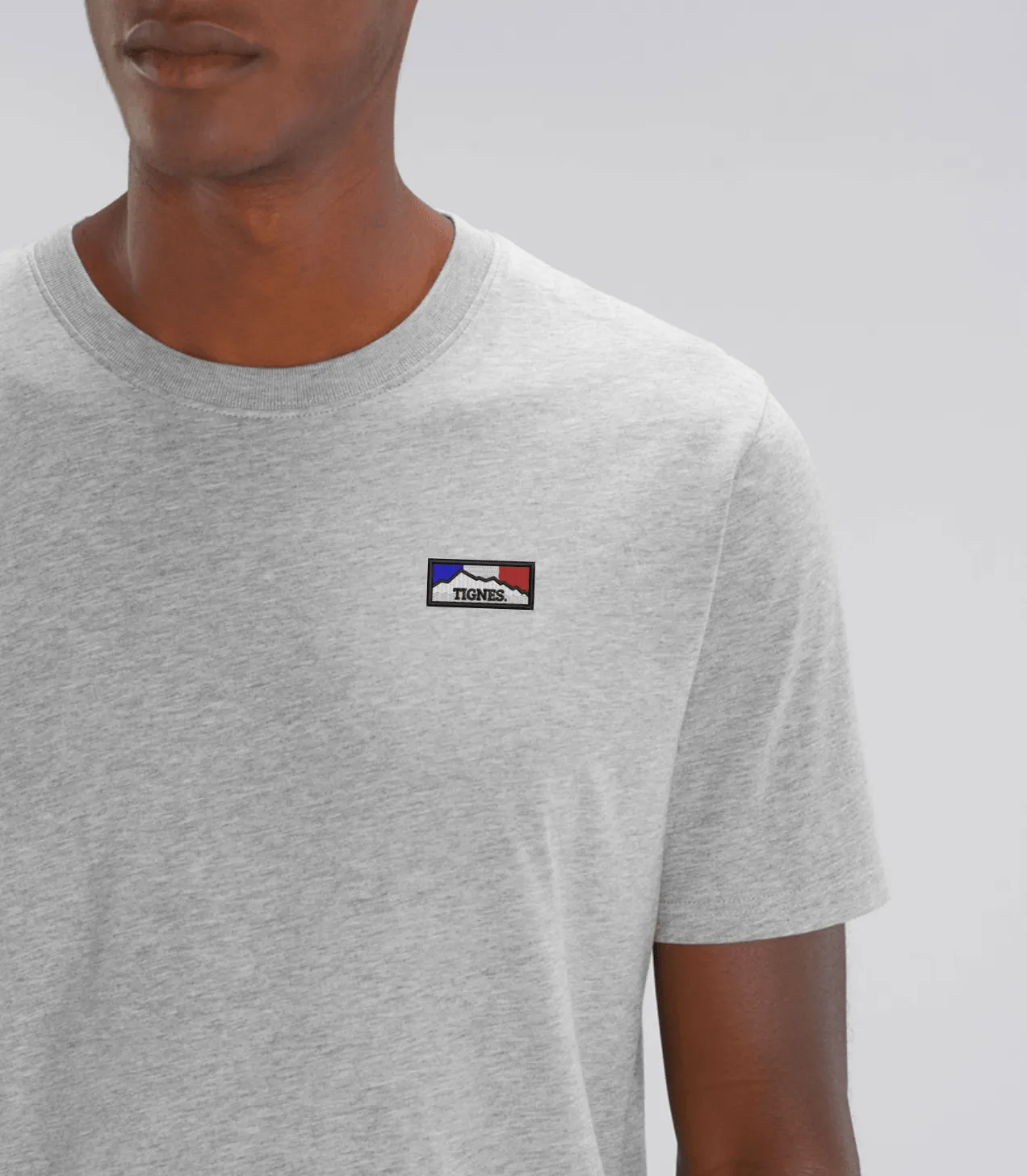 Tignes T-Shirt | Men's Relaxed Fit | 100% Organic Cotton.