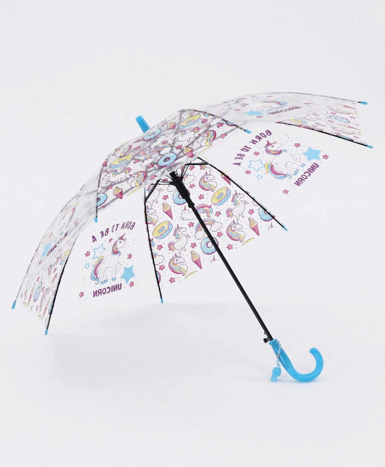 Unicorn Umbrella with Whistle