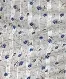 White Pure Cotton  Blue Floral Print Crop Shirt