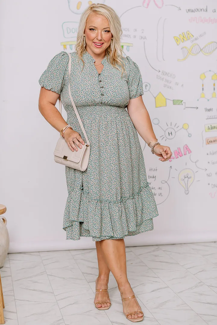 Who I Was Floral Dress