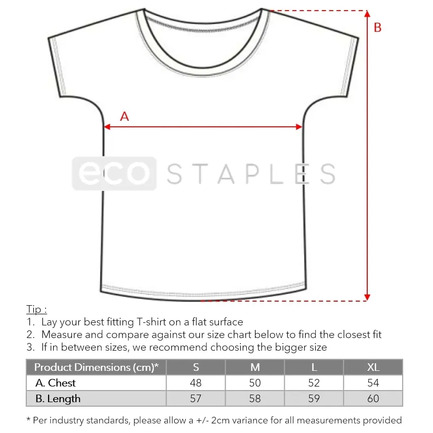 Women’s Bamboo Slouchy T-Shirt - Luxe Range